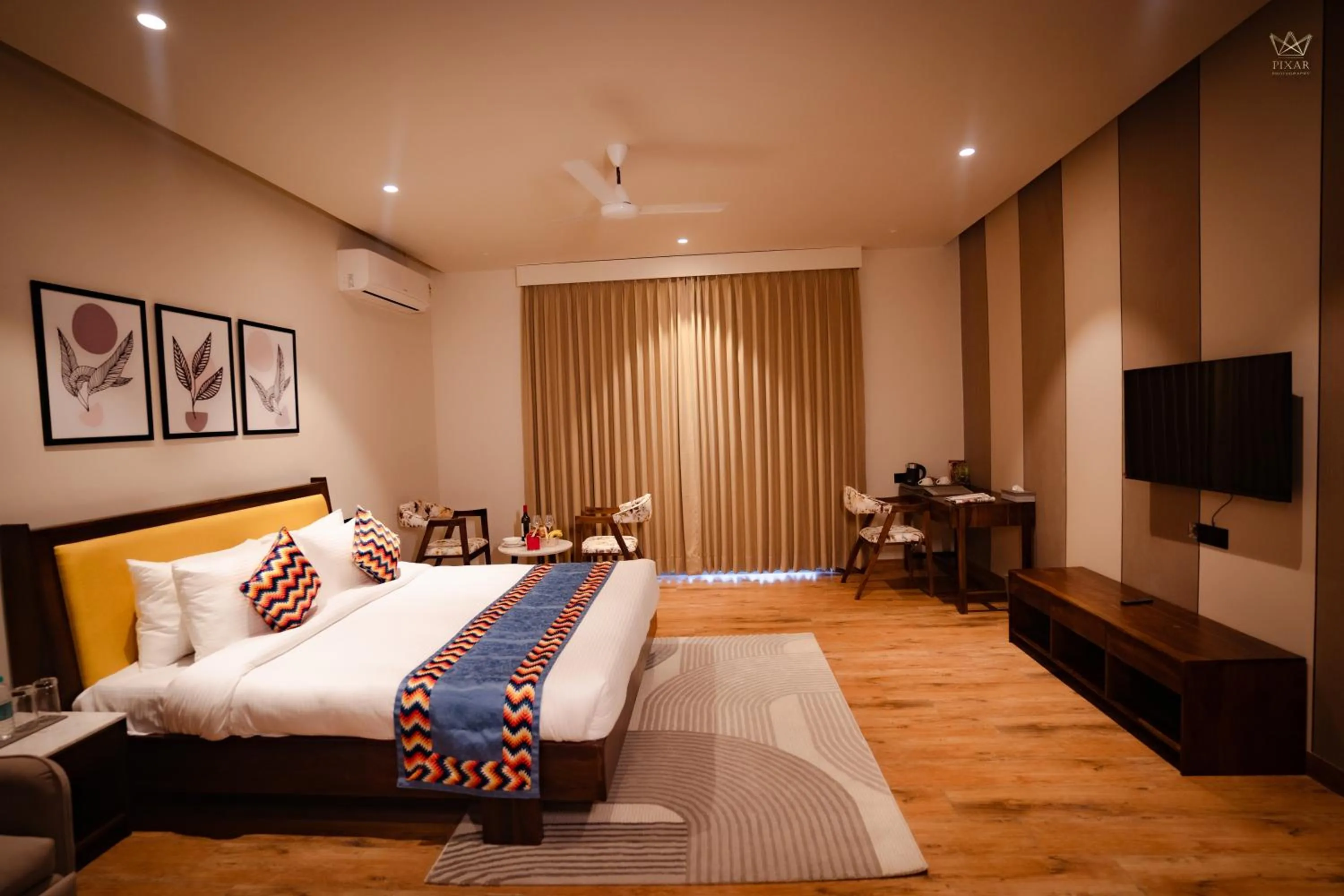 Bedroom, Bed in Mamaya Resort & Spa By Four Leaf Hotels, Garh Mukteshwar