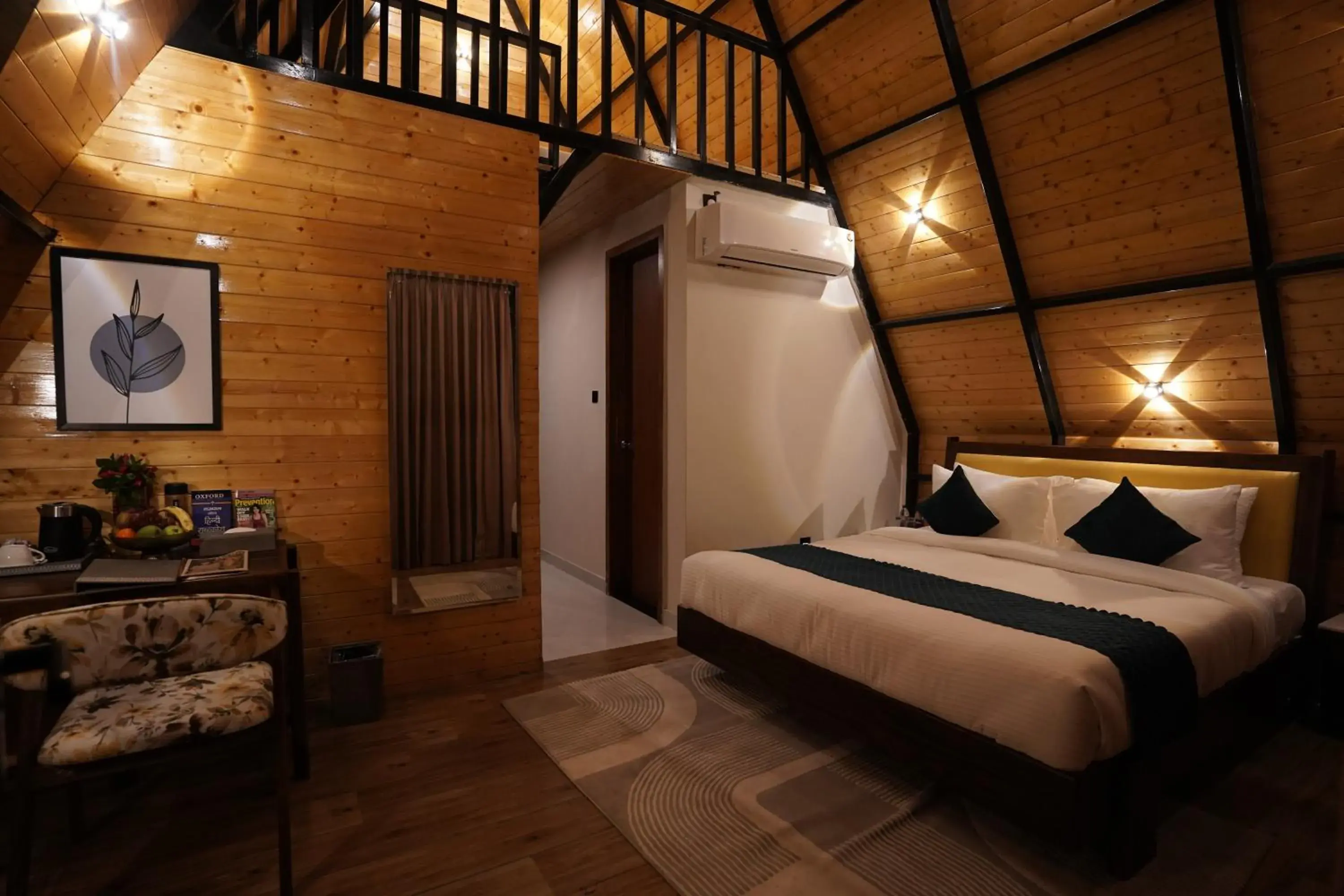 Deluxe Queen Room in Mamaya Resort & Spa By Four Leaf Hotels, Garh Mukteshwar Deluxe Queen Room in Mamaya Resort & Spa By Four Leaf Hotels, Garh Mukteshwar