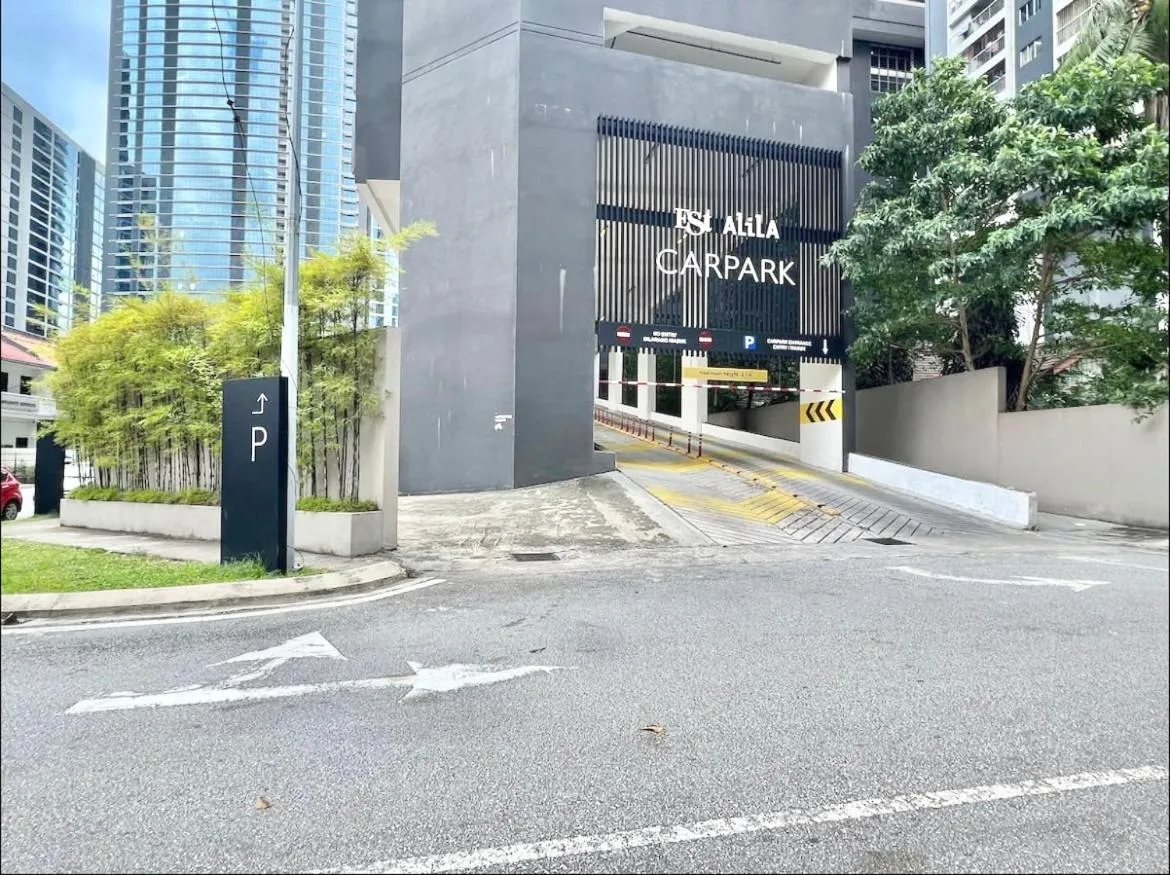 Parking in KL Sentral Service Apartment-The Establishment KL Sentral EST