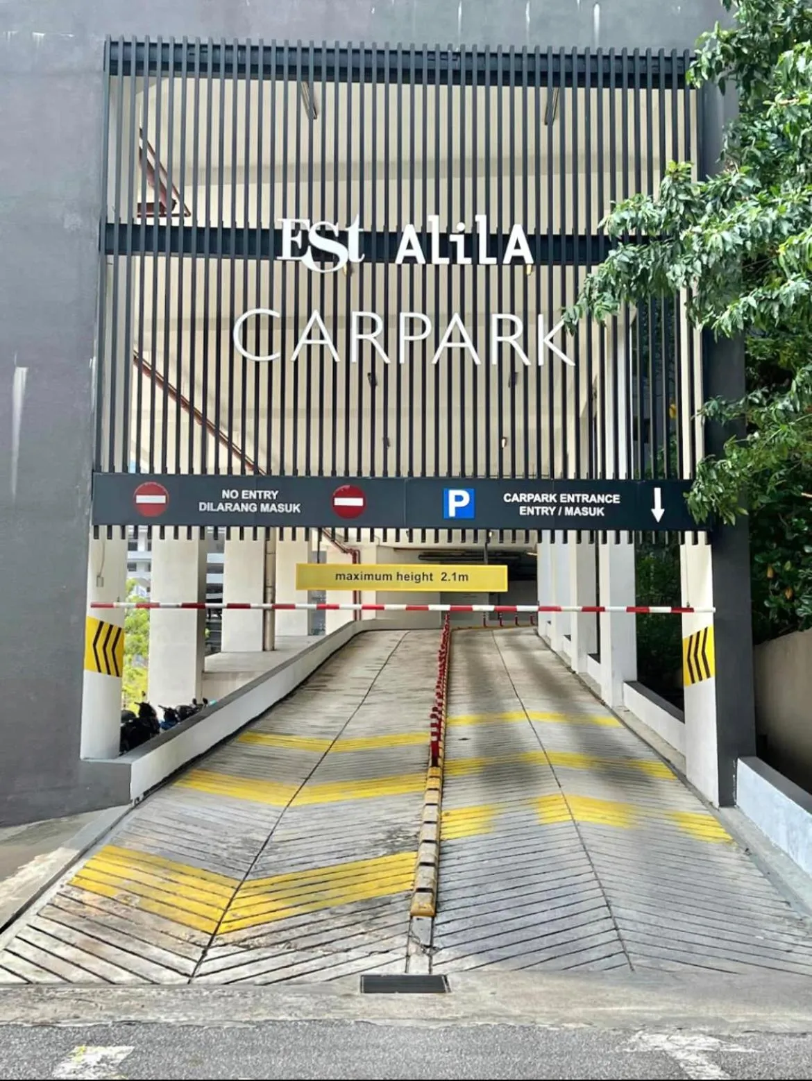 Parking in KL Sentral Service Apartment-The Establishment KL Sentral EST