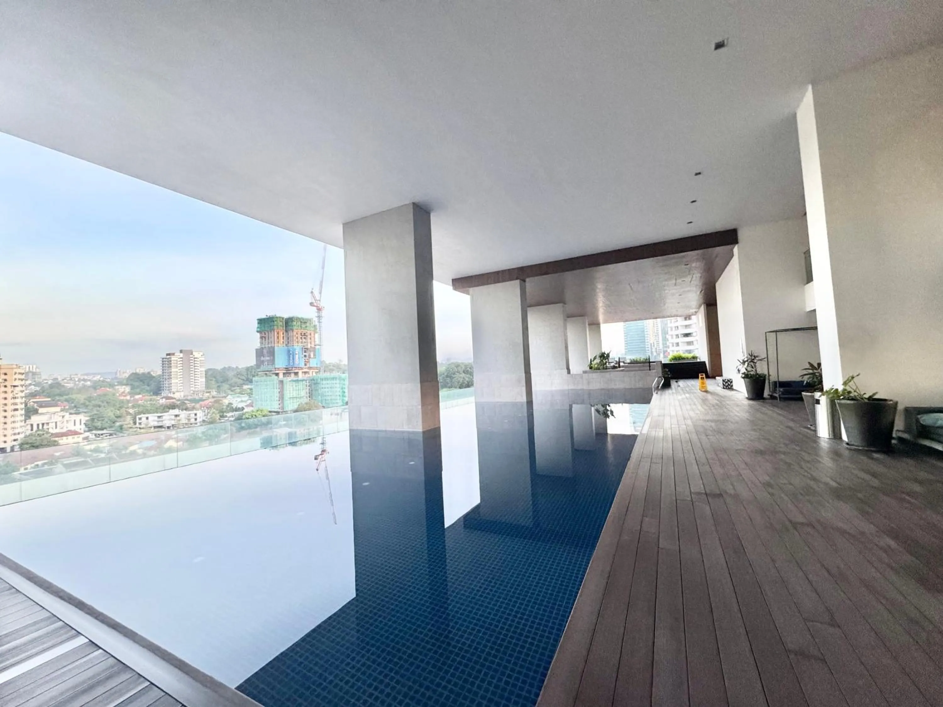 Swimming pool in KL Sentral Service Apartment-The Establishment KL Sentral EST