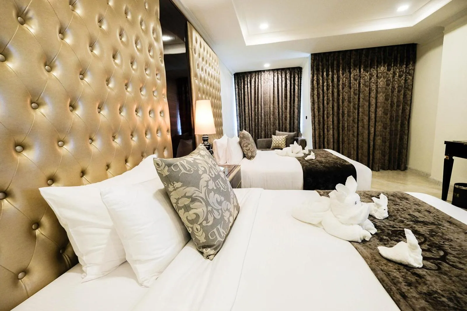 Bed in LK Grand Empire