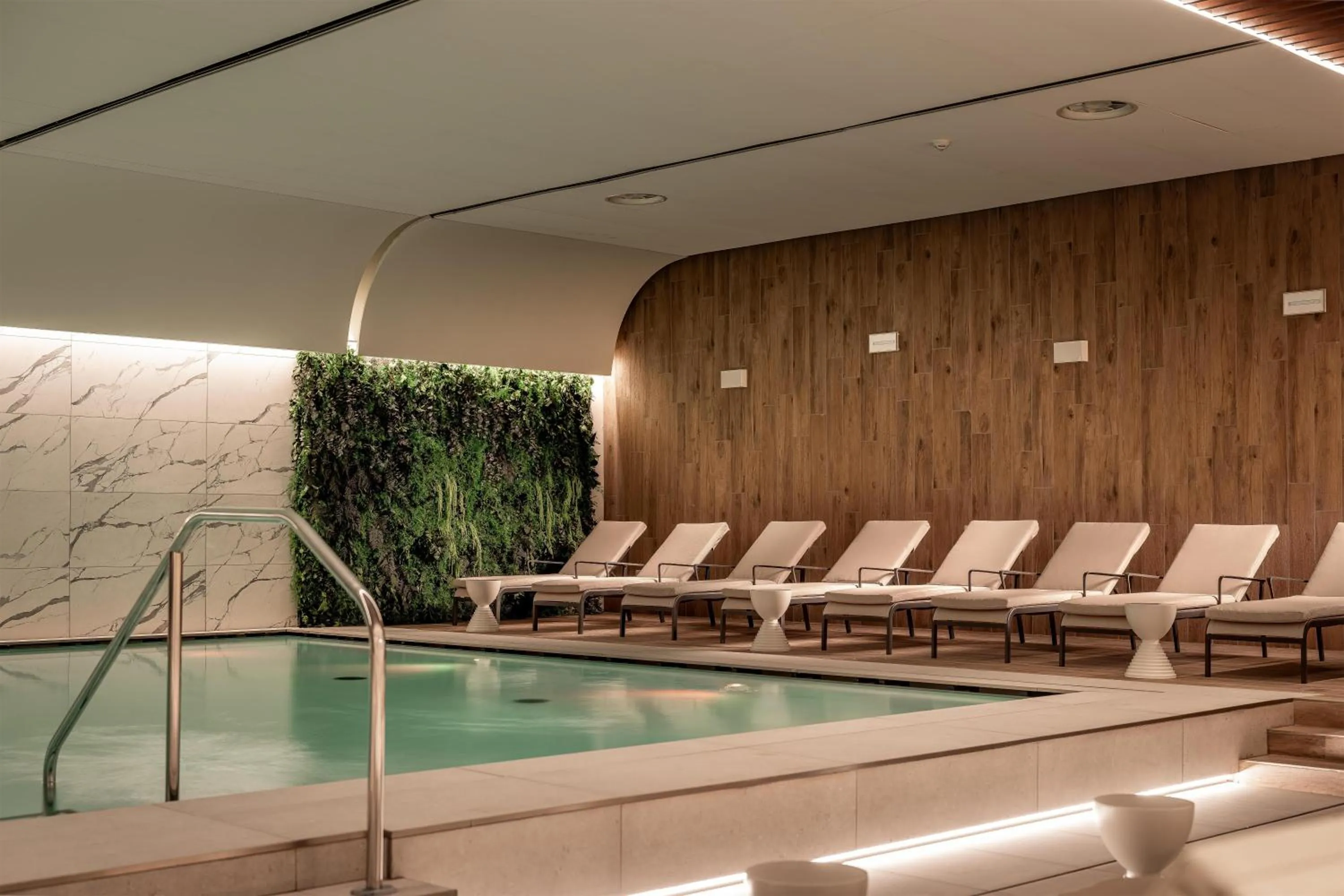 Pool view in Radisson Blu Hotel, Florence