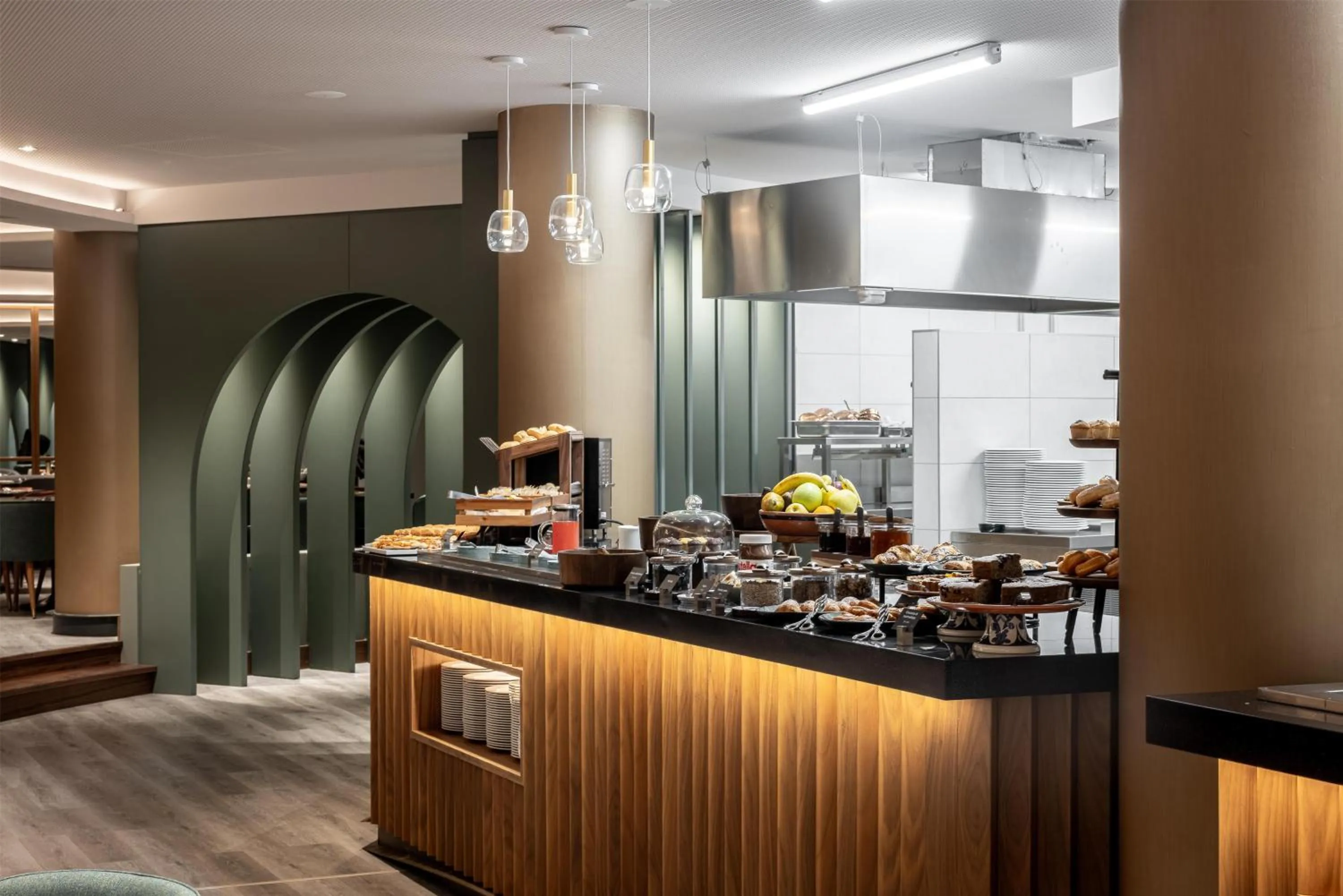 Breakfast in Radisson Blu Hotel, Florence