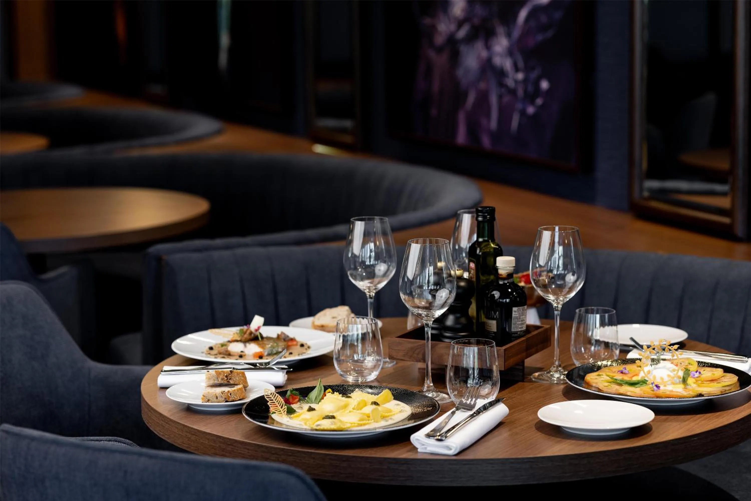 Food and drinks in Radisson Blu Hotel, Florence