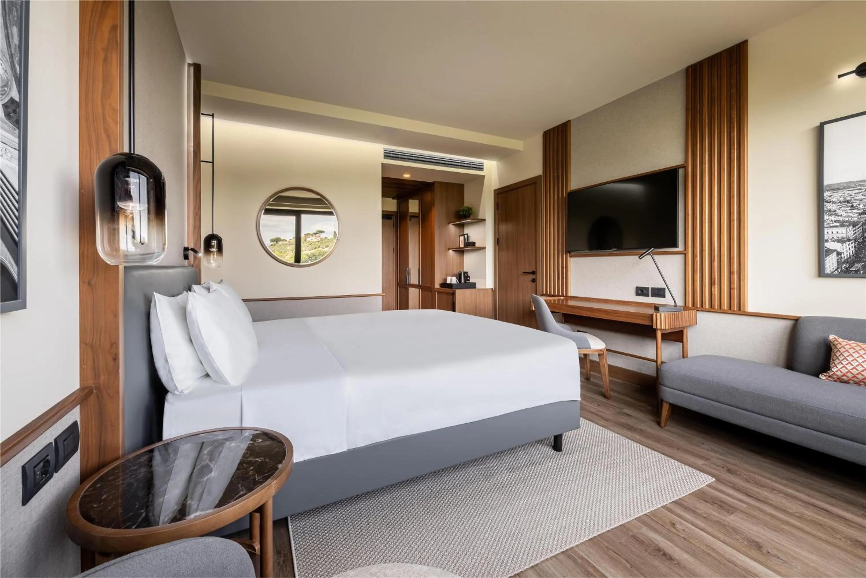 Bedroom in Radisson Blu Hotel, Florence