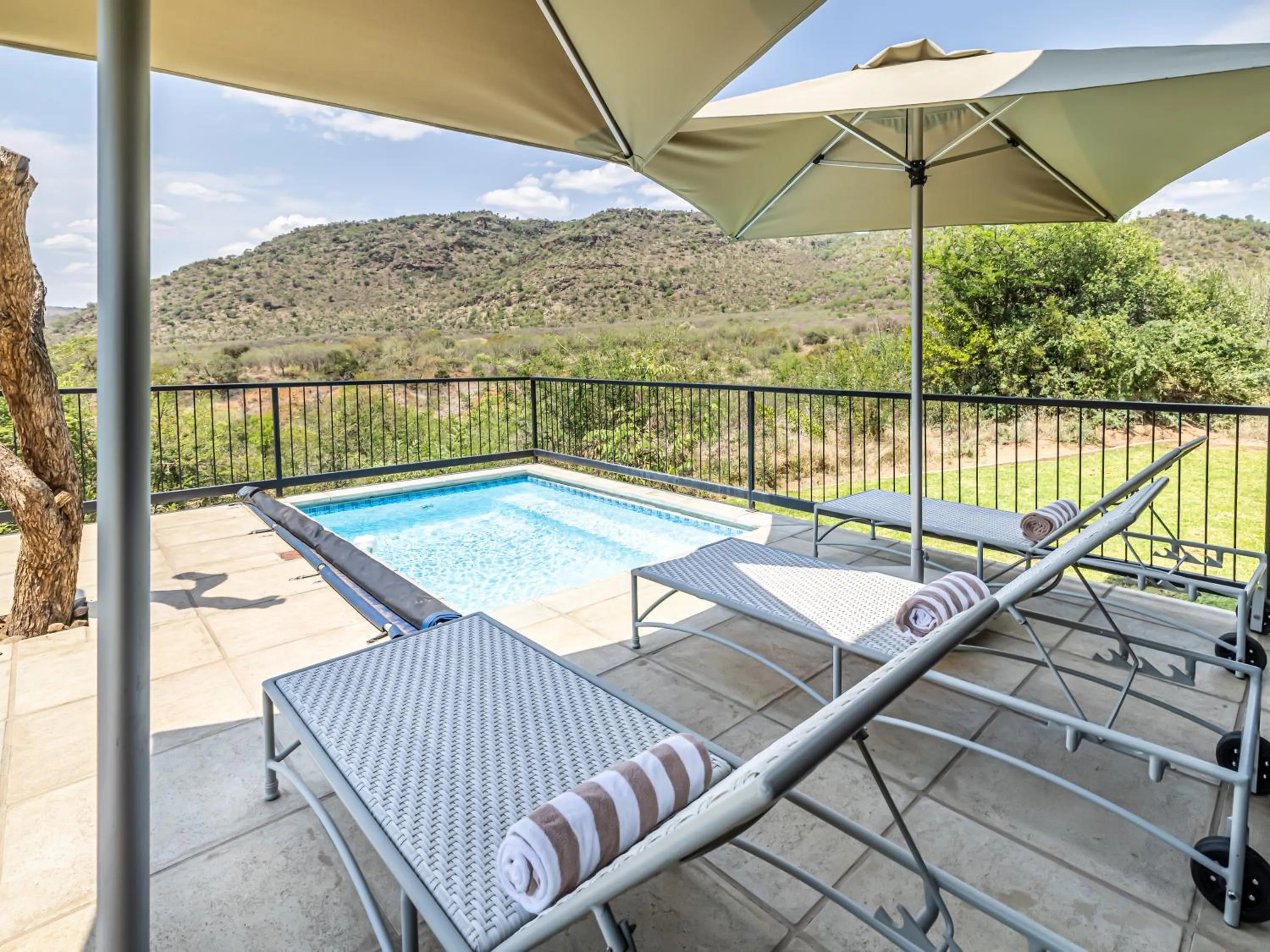 Patio in Shepherds Tree Game Reserve
