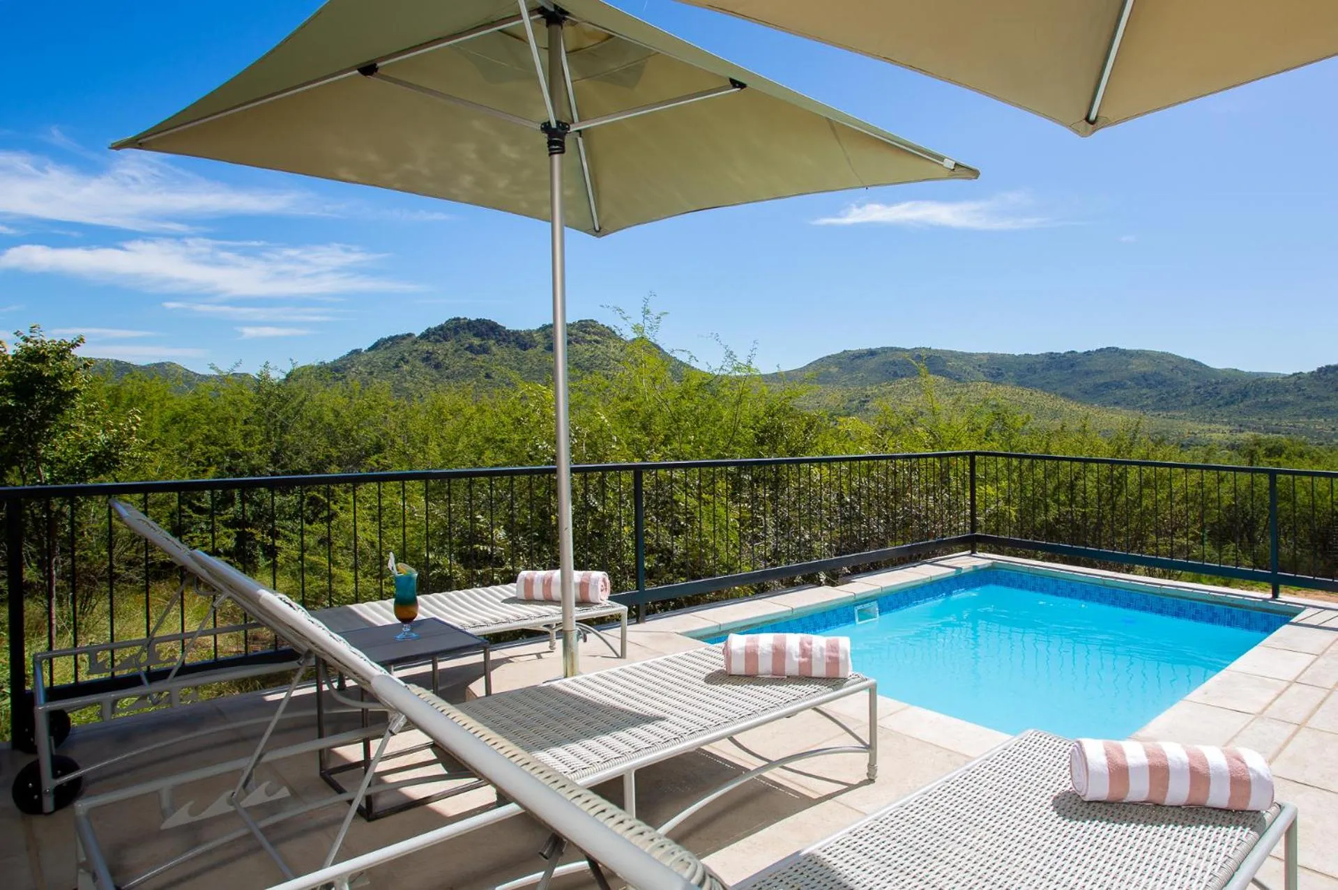 Mountain view in Shepherds Tree Game Reserve