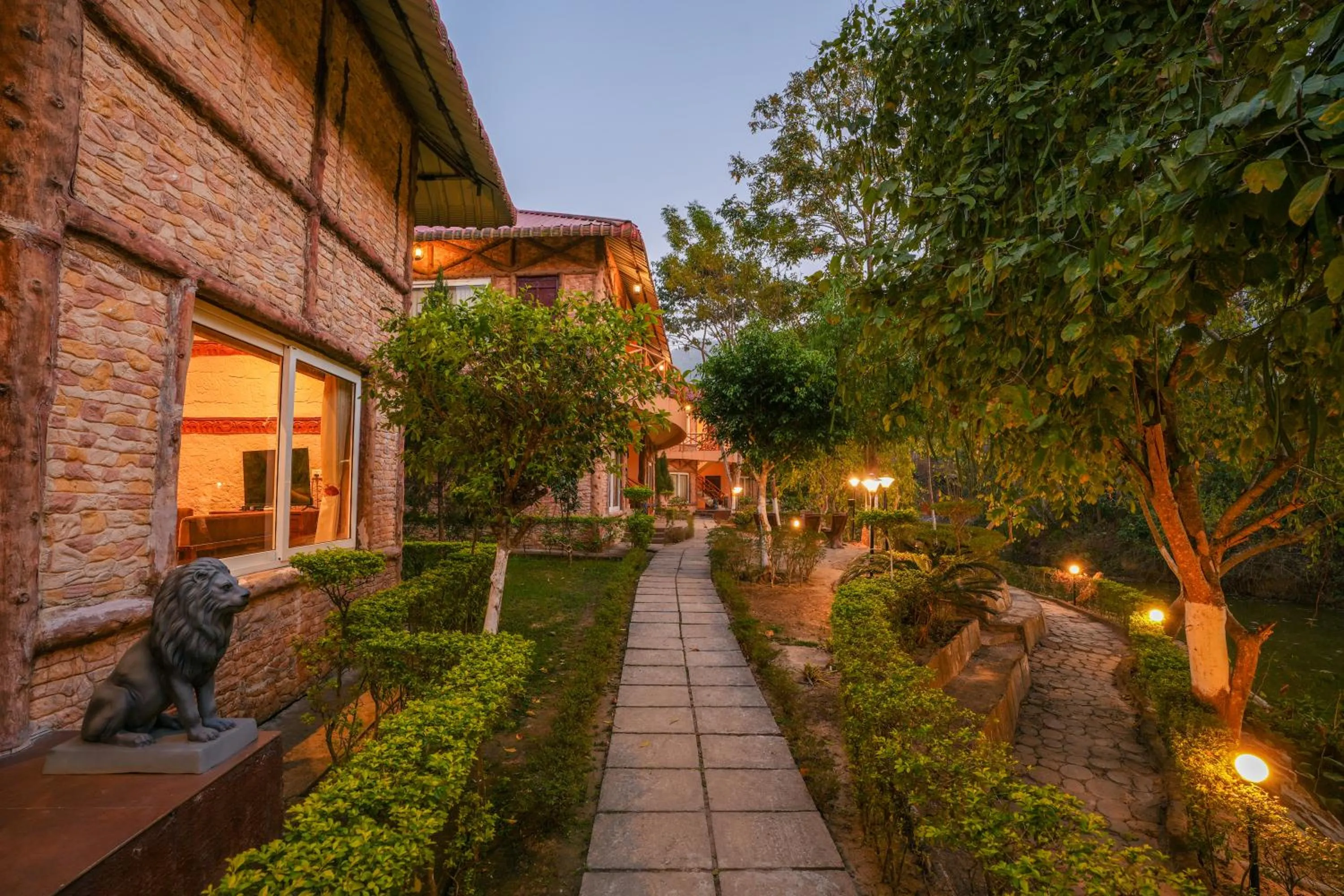 Property building in Summit Green Lake Tea Resort & Spa