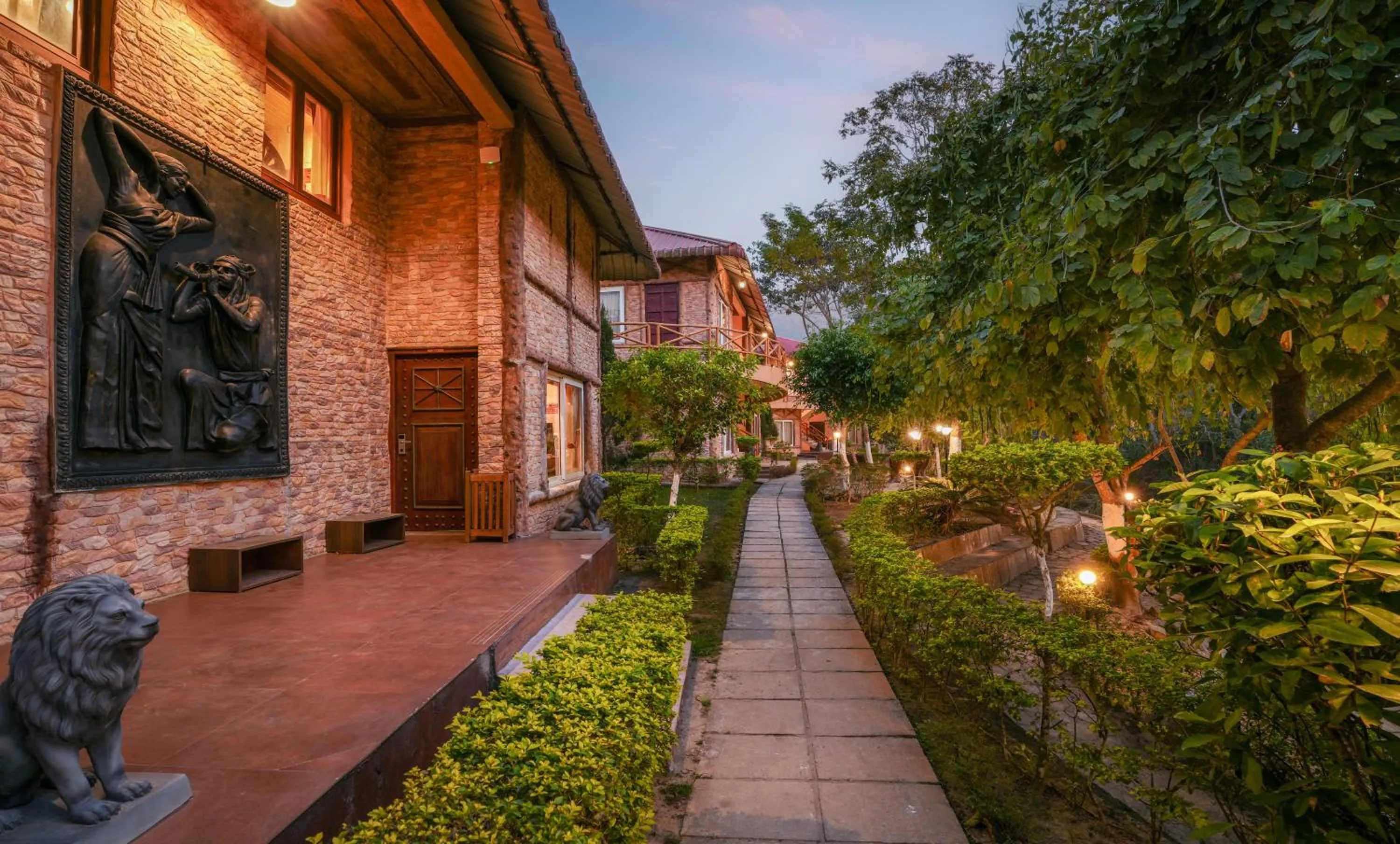 Property building in Summit Green Lake Tea Resort & Spa