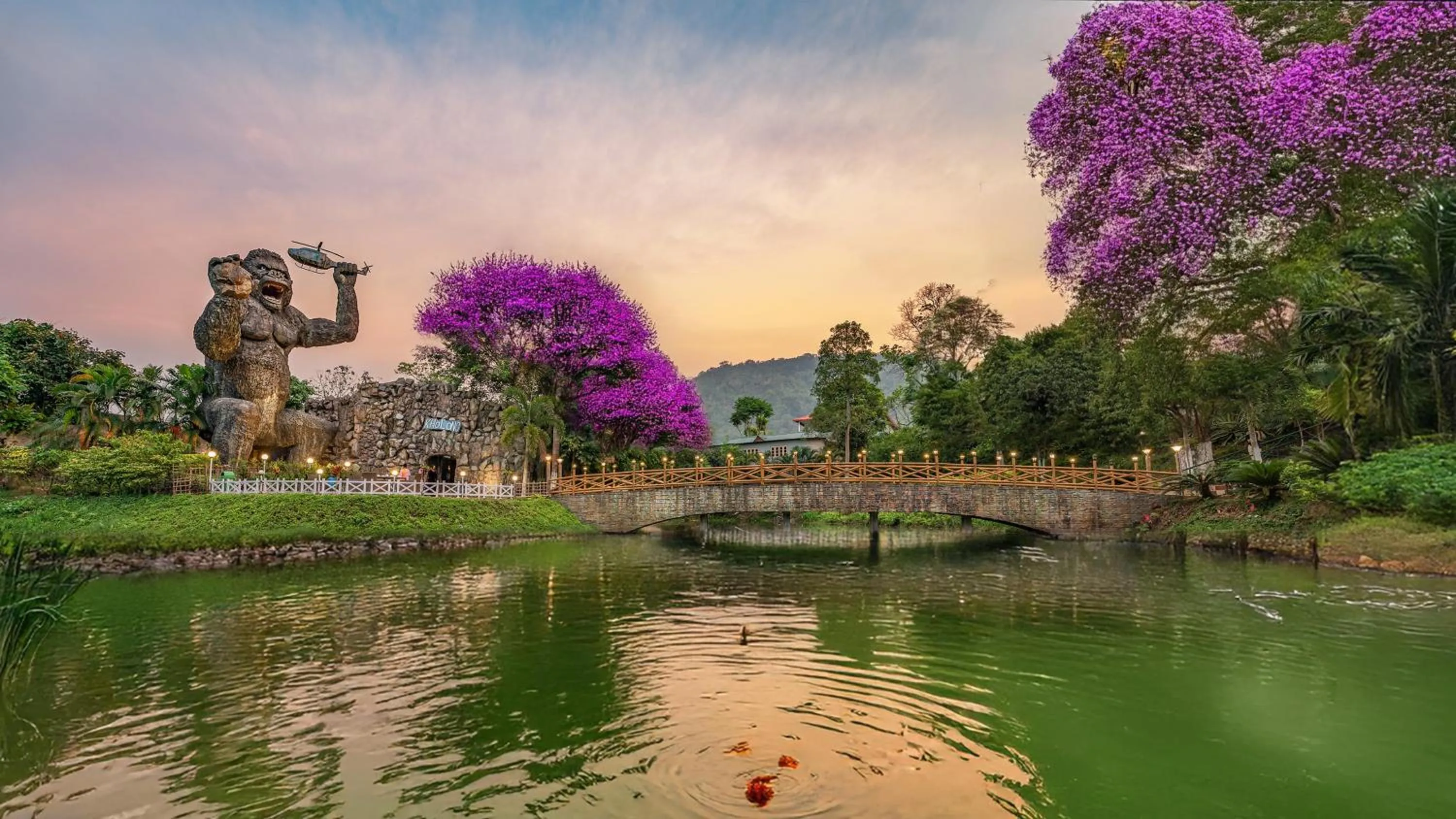 Lake view in Summit Green Lake Tea Resort & Spa