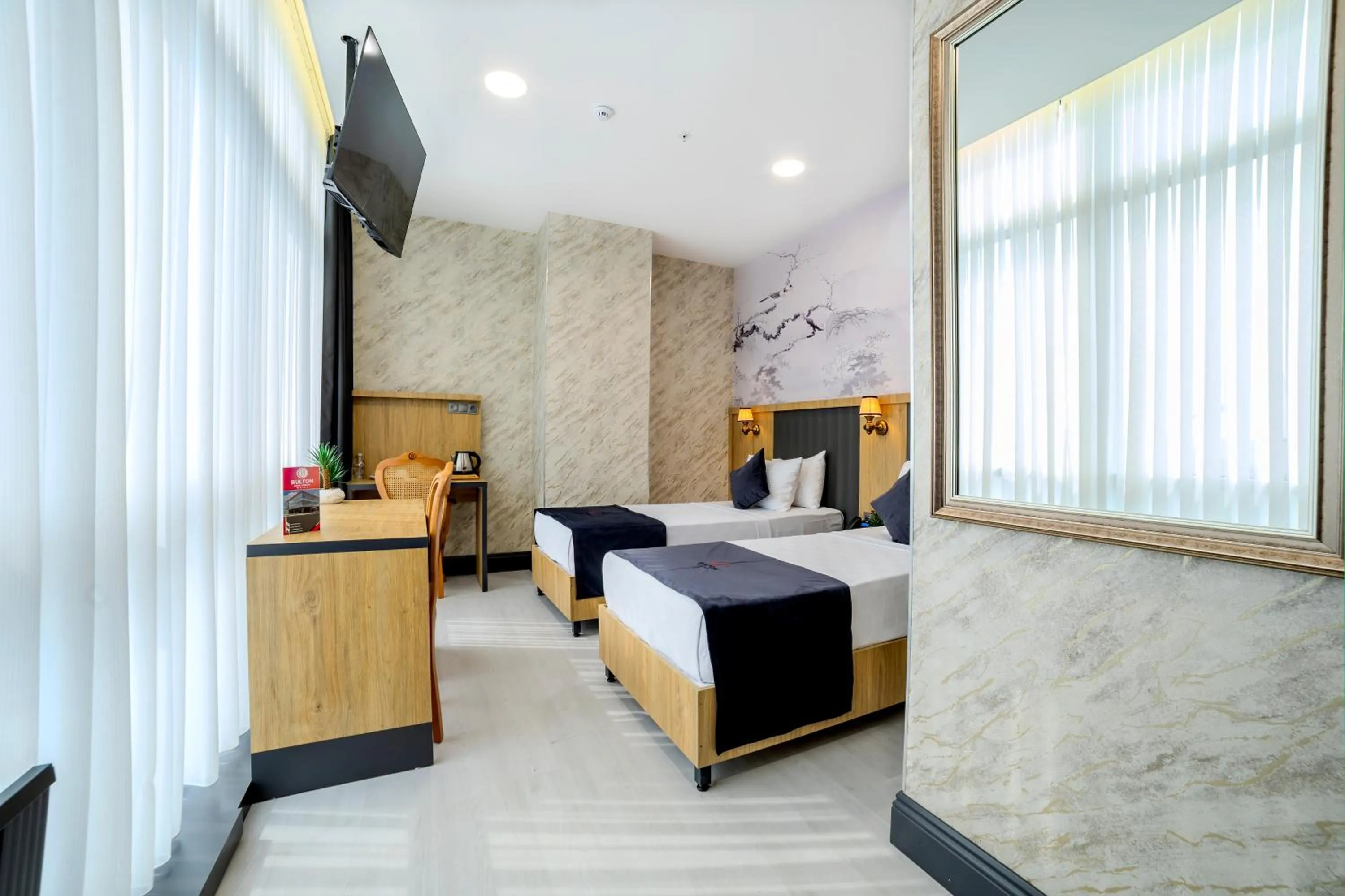 Photo of the whole room, Bed in Bulton Hotel Airport & Spa Wellness