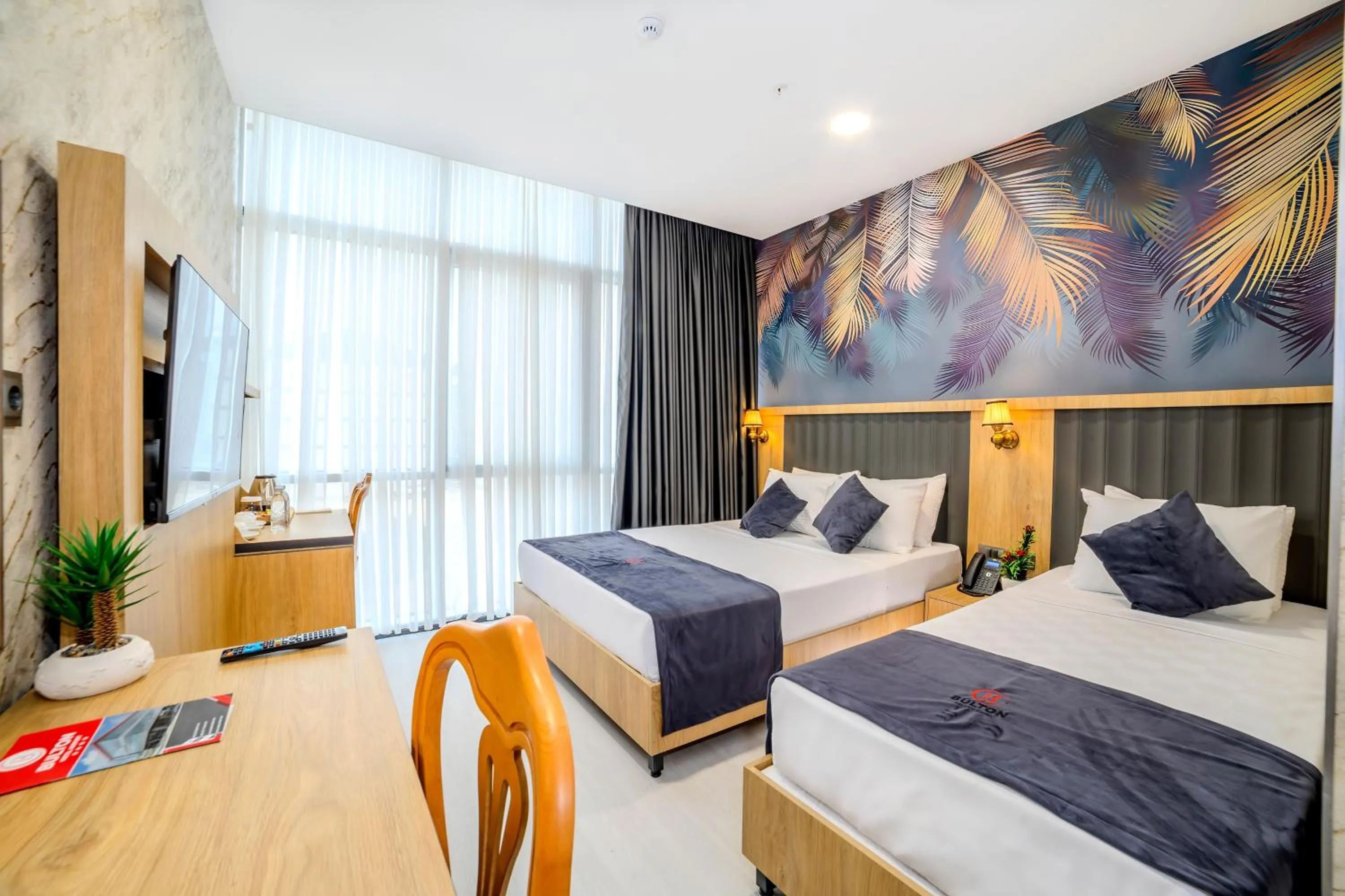 Photo of the whole room, Bed in Bulton Hotel Airport & Spa Wellness