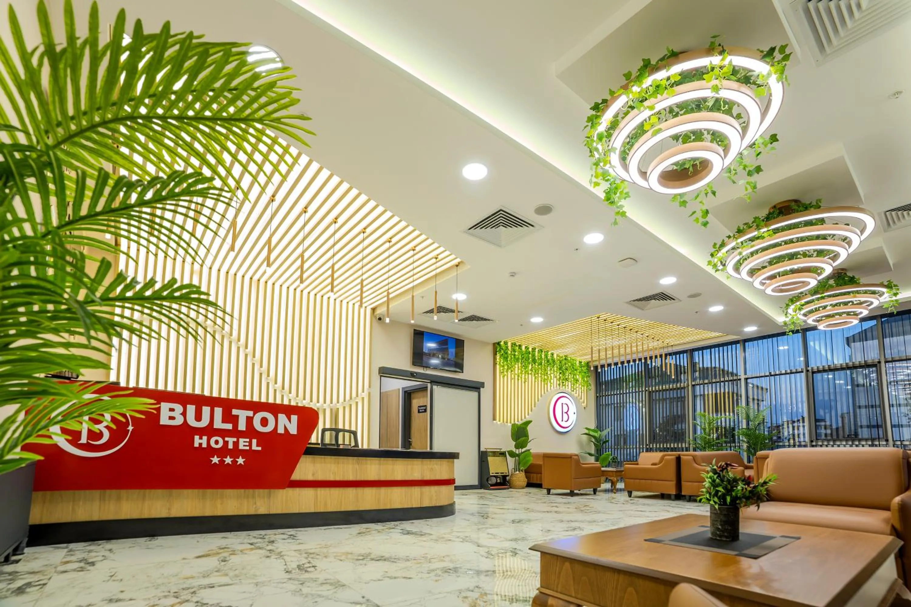 Lobby or reception in Bulton Hotel Airport & Spa Wellness