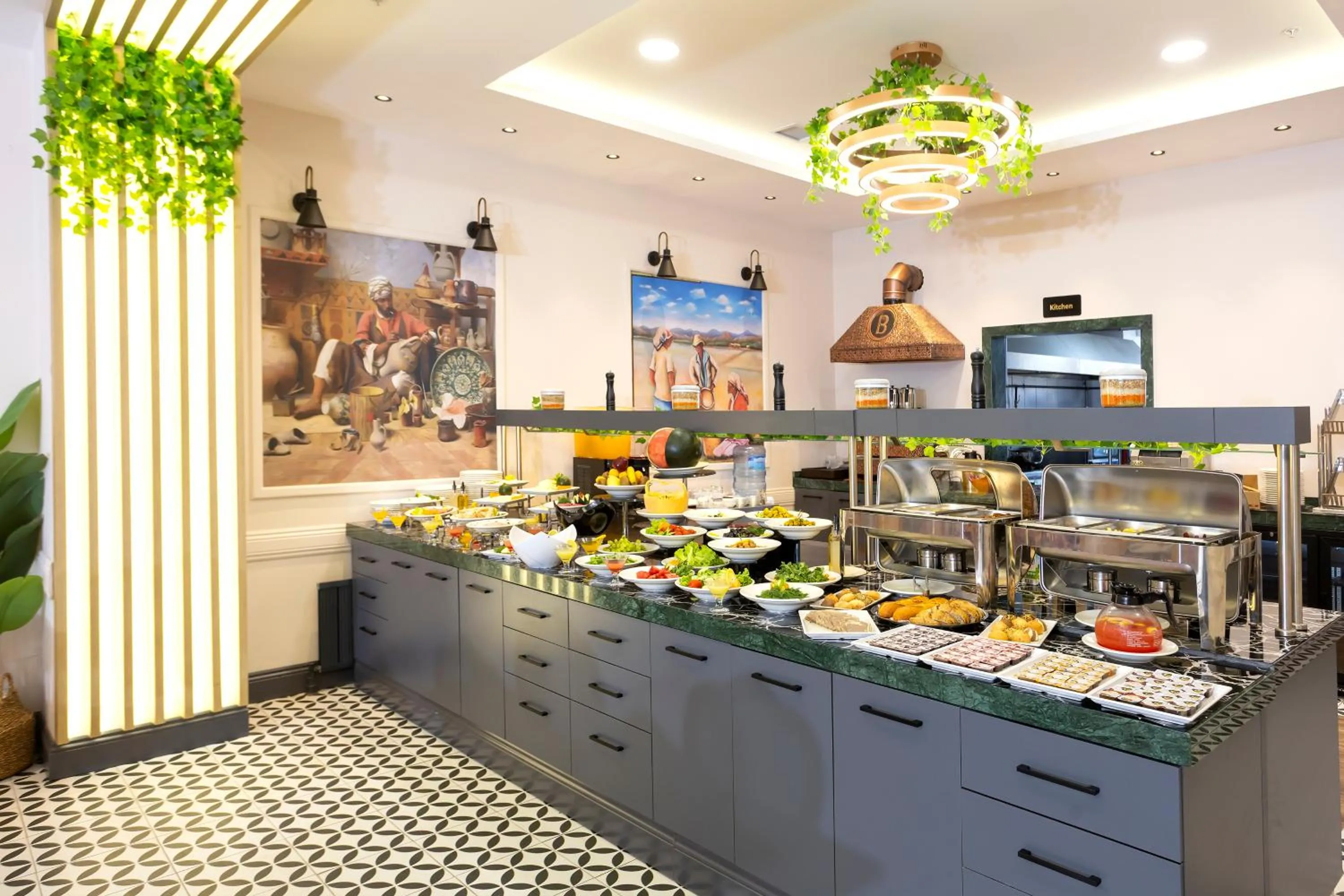 Buffet breakfast in Bulton Hotel Airport