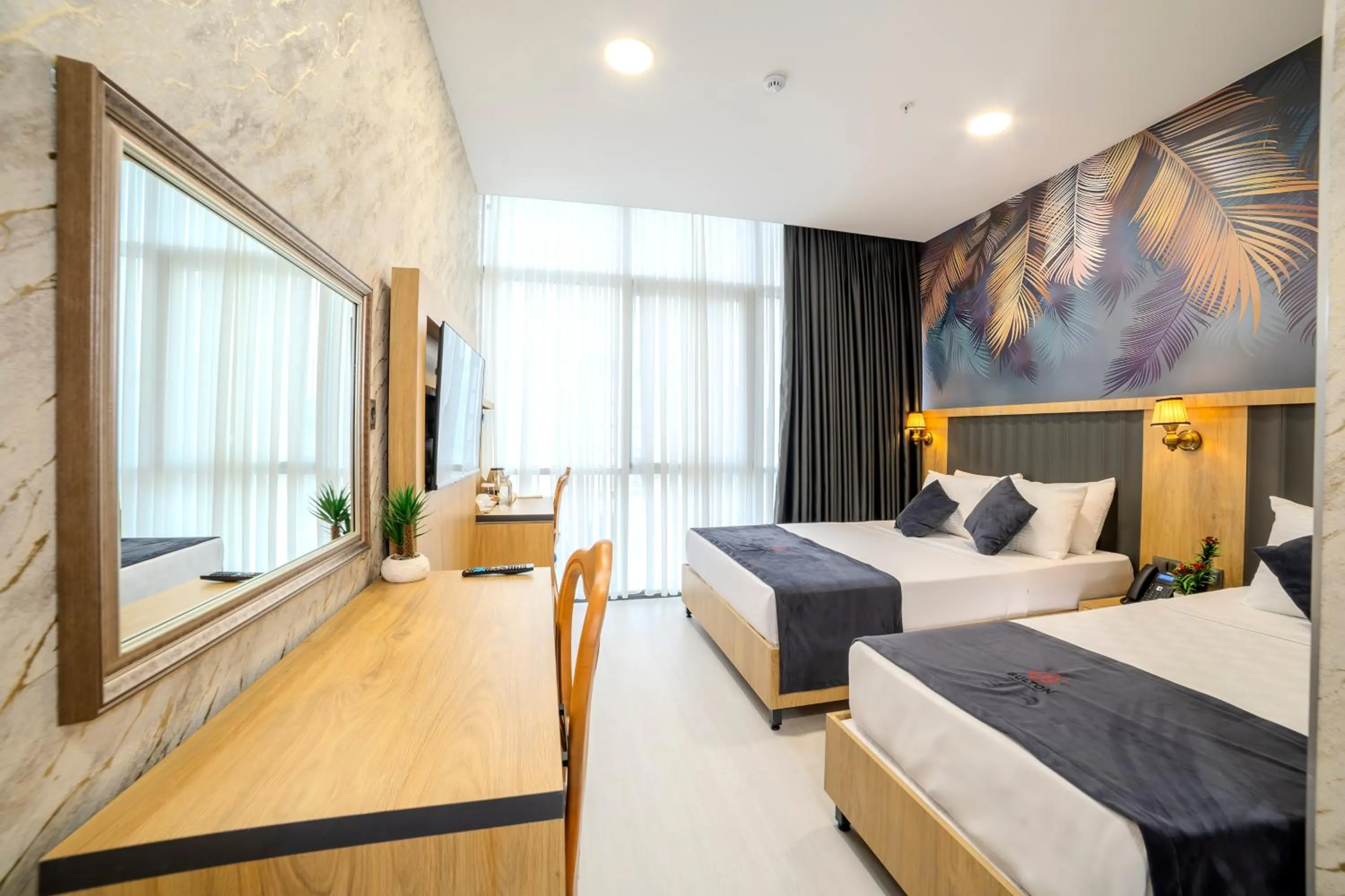 Photo of the whole room, Bed in Bulton Hotel Airport