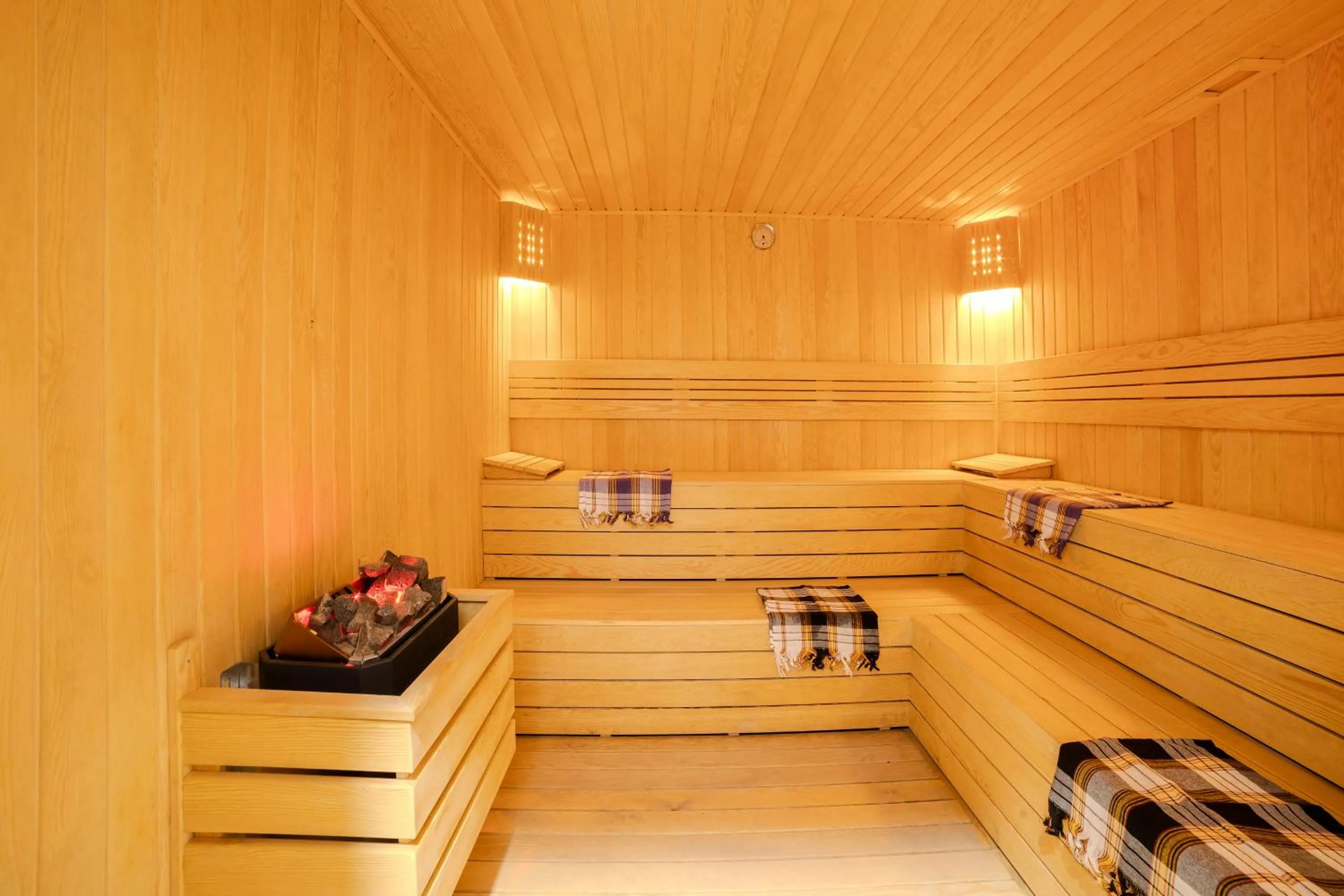 Sauna in Bulton Hotel Airport