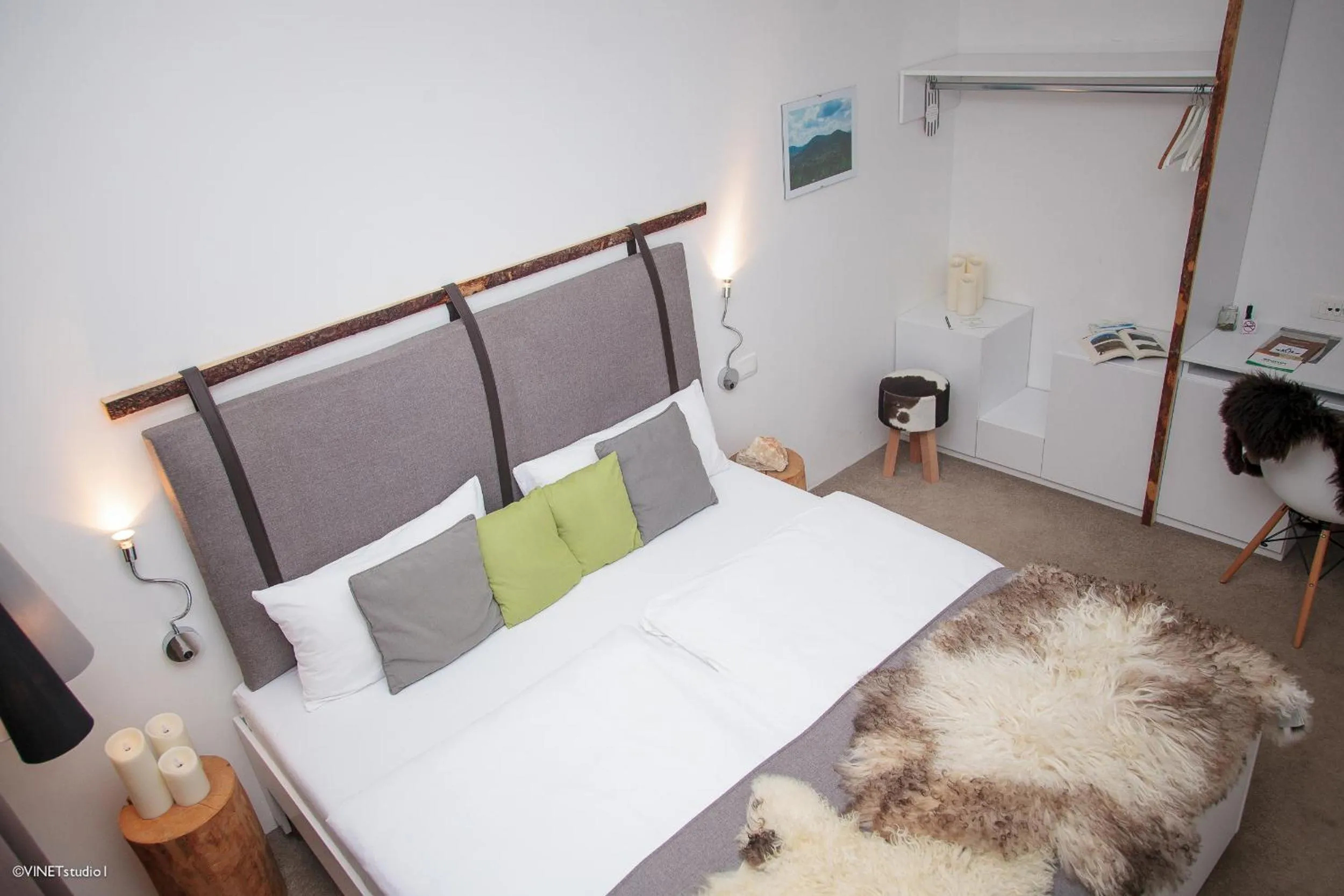 Bed in HOTEL Pyramid Lodge