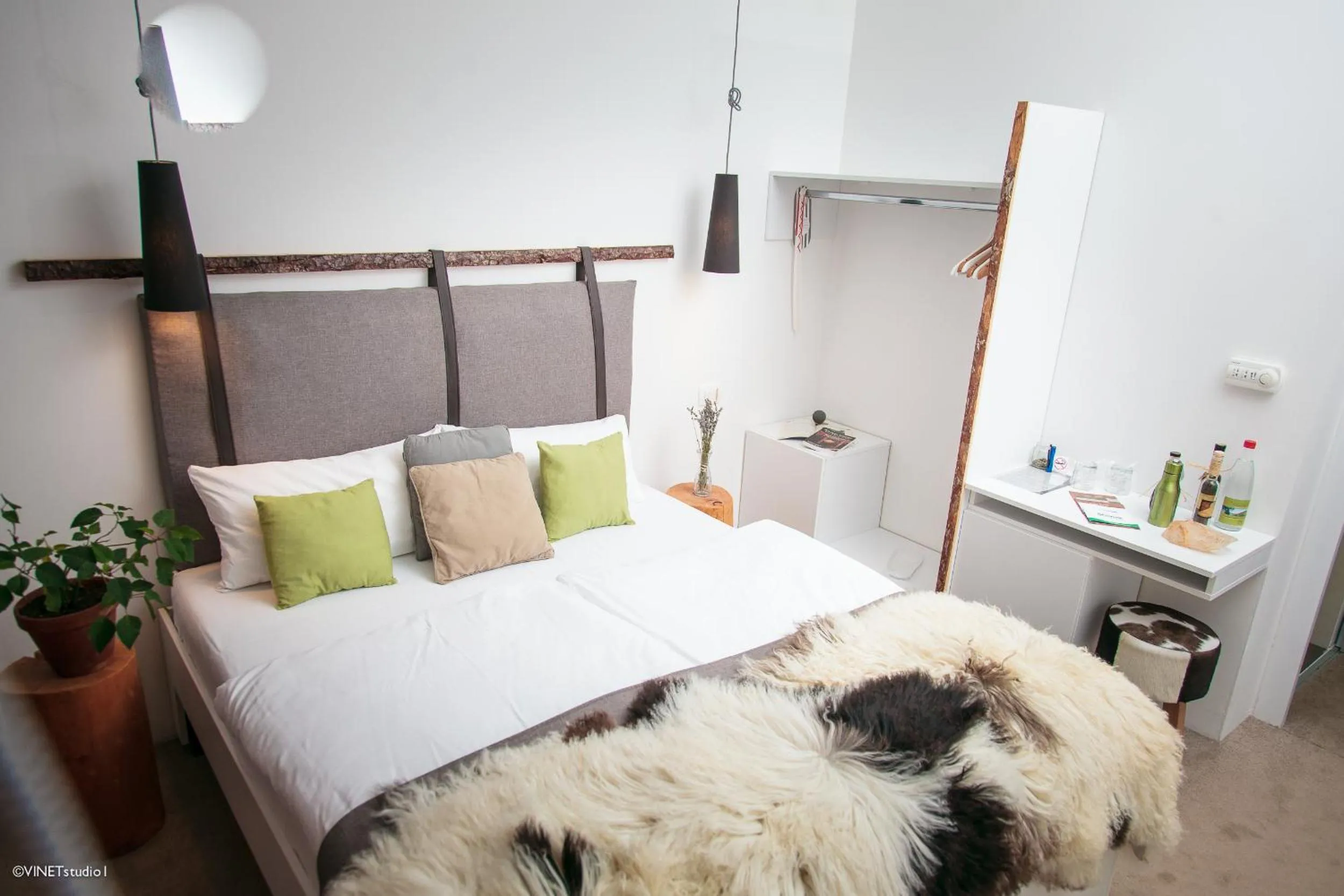 Bed in HOTEL Pyramid Lodge