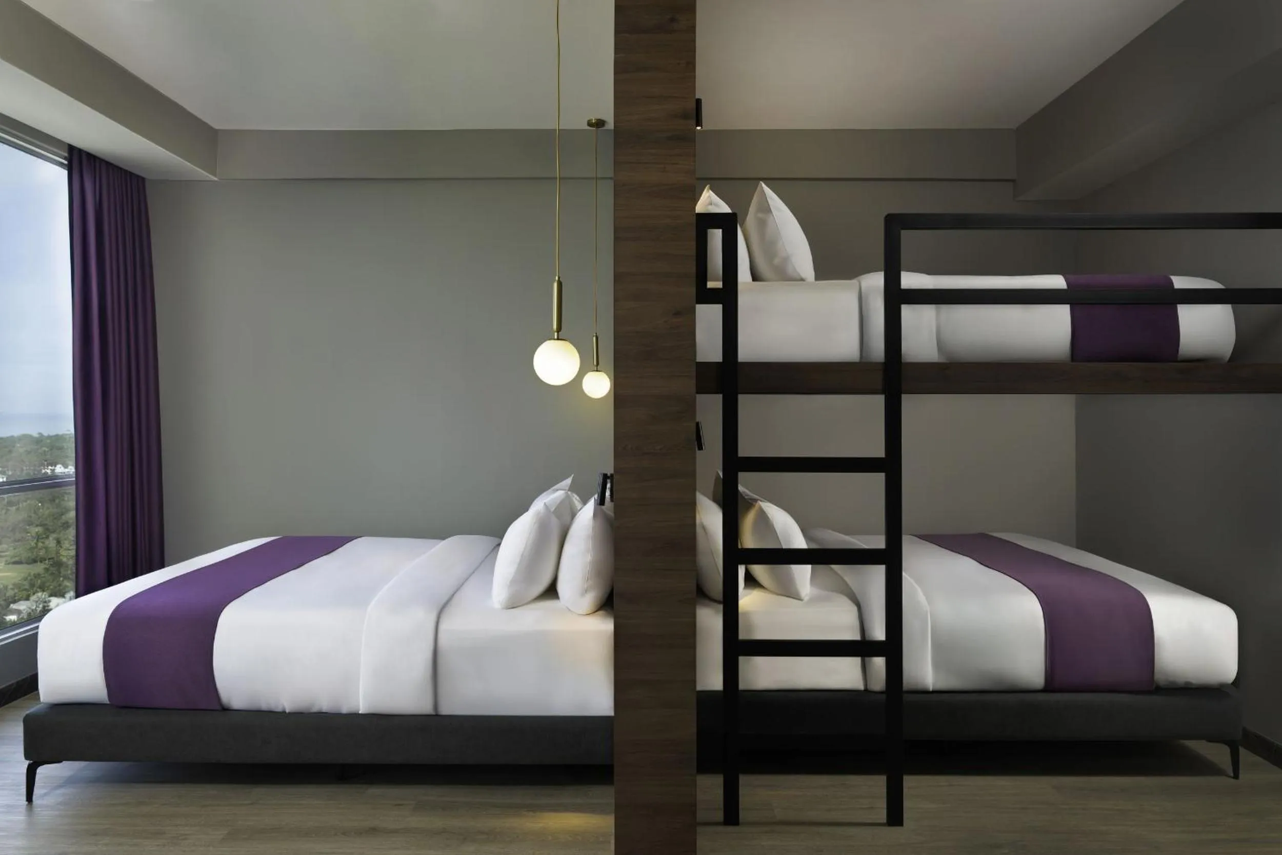 Bed in Quest Hotel Midport Port Dickson