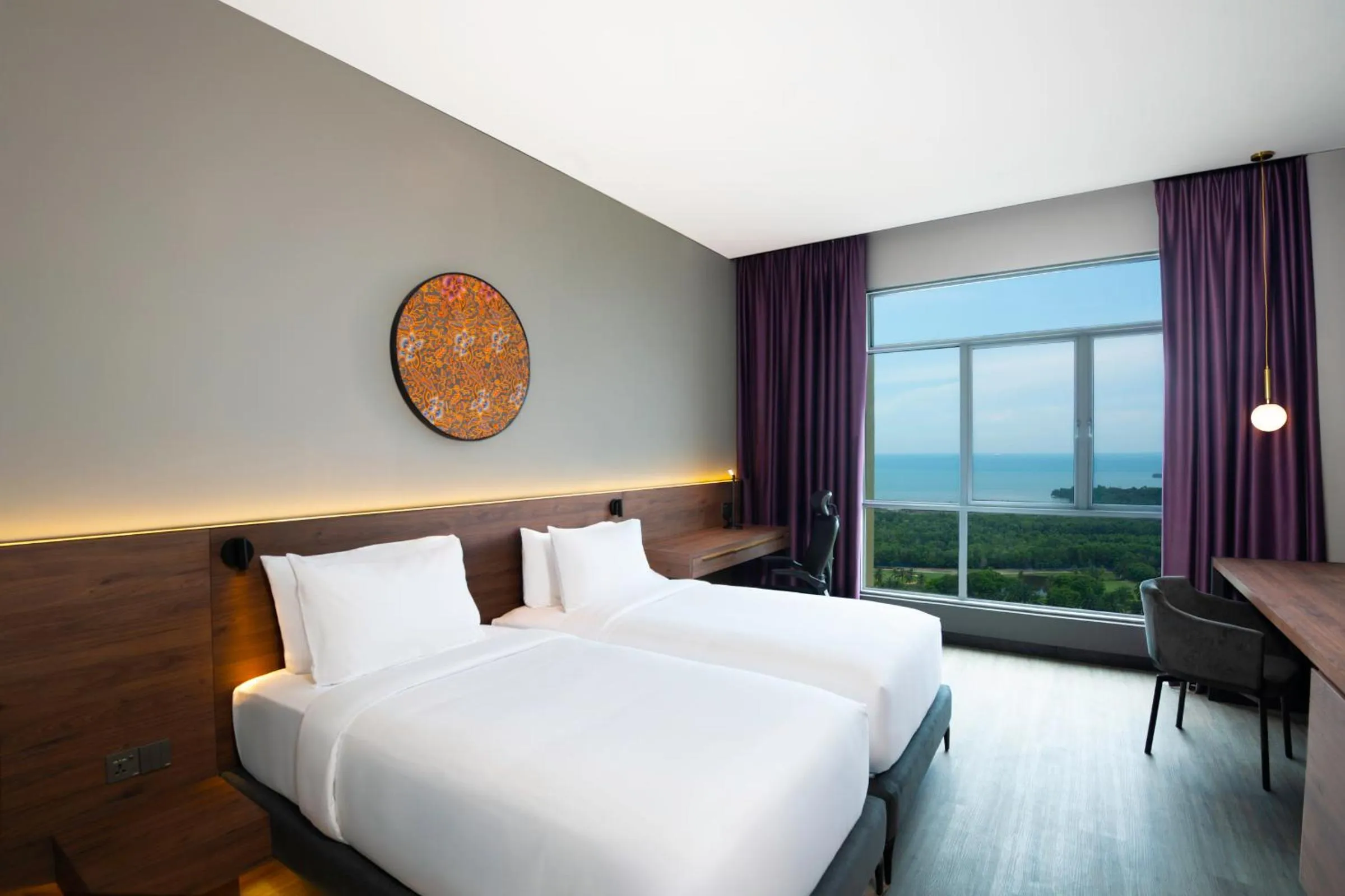 Bed in Quest Hotel Midport Port Dickson