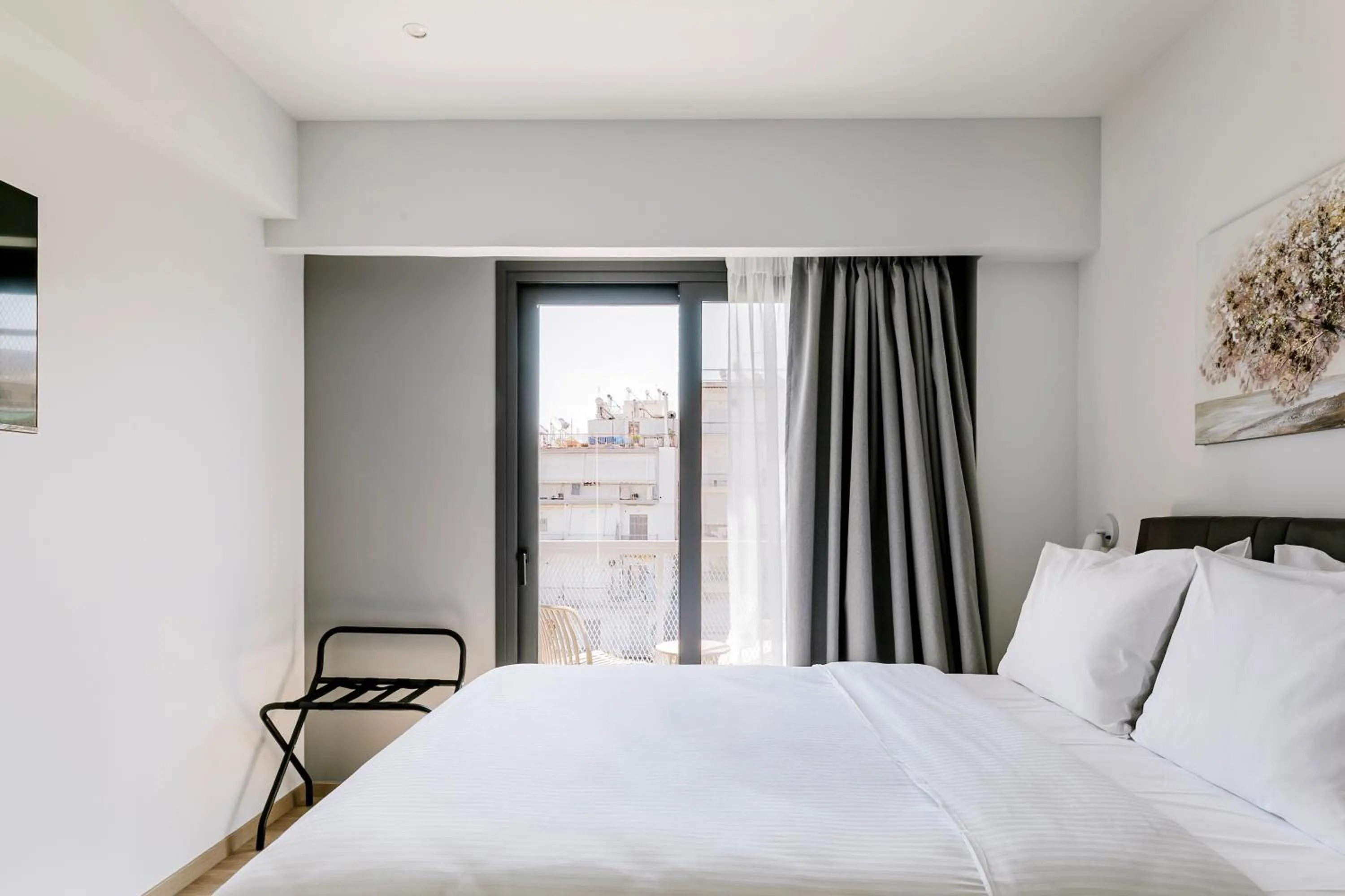 Bedroom, Bed in B48 Athens Dafni