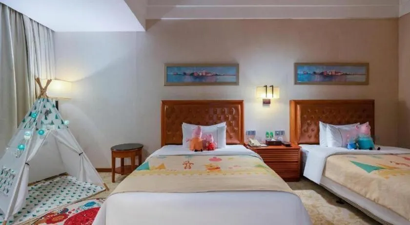 Bed in Yihao International Hotel