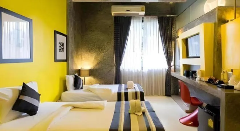 Bed in The B Ranong Trend Hotel