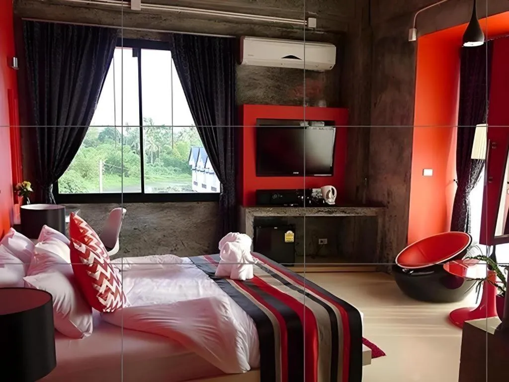 Bed in The B Ranong Trend Hotel