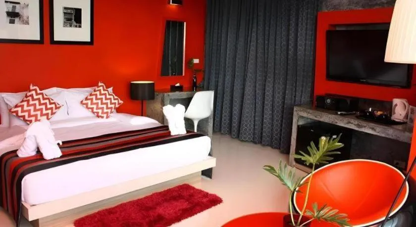 Bed in The B Ranong Trend Hotel