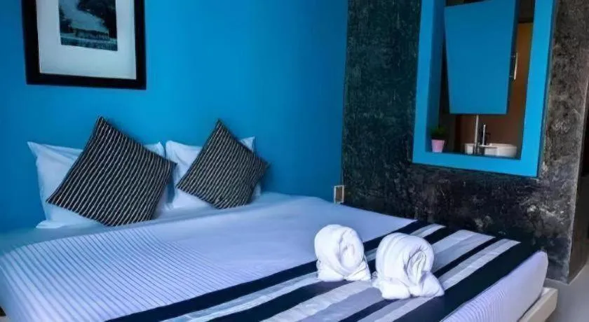 Bed in The B Ranong Trend Hotel