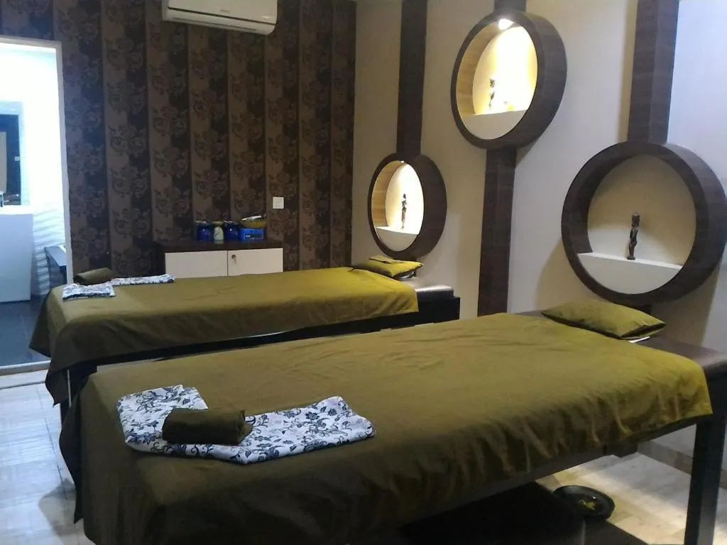 Bed in Hotel Bintan Nirwana