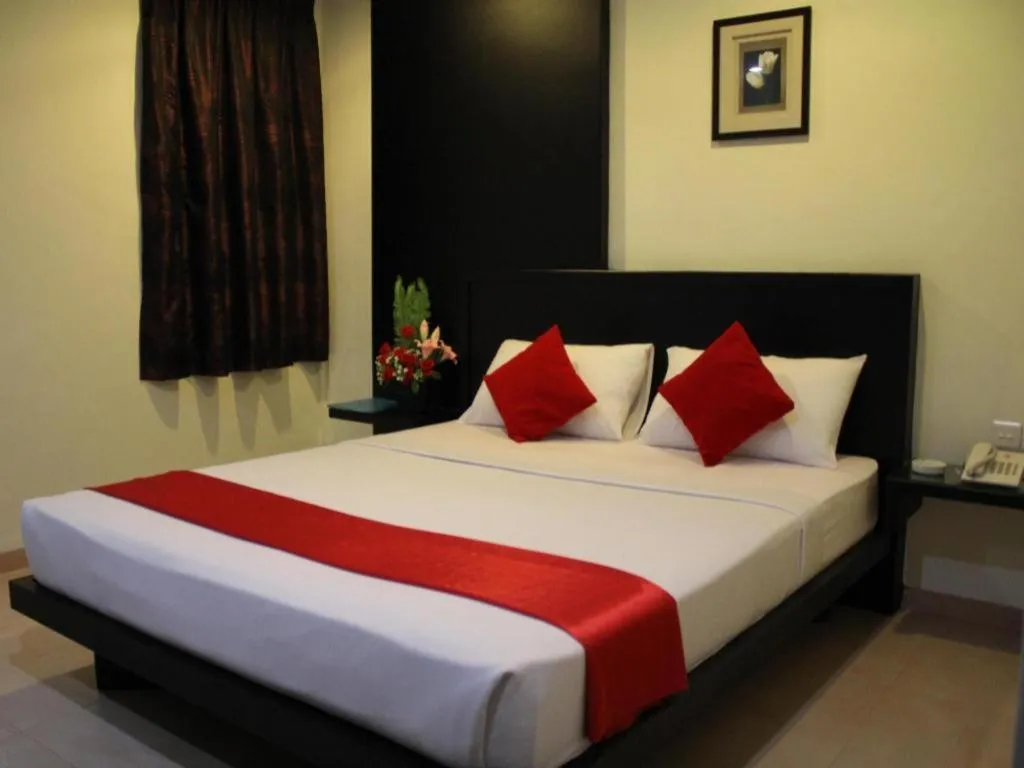 Bed in Hotel Bintan Nirwana