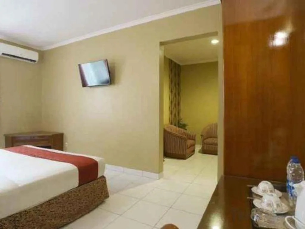 Bed in Hotel Permata Bandara