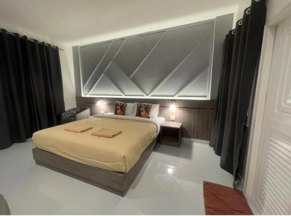 Bed in Kiatwimon Hotel