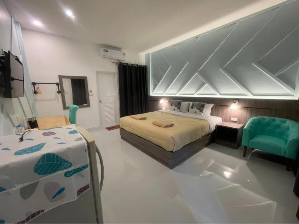 Bed in Kiatwimon Hotel