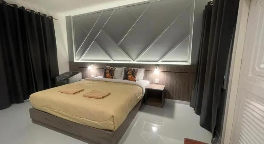 Bed in Kiatwimon Hotel