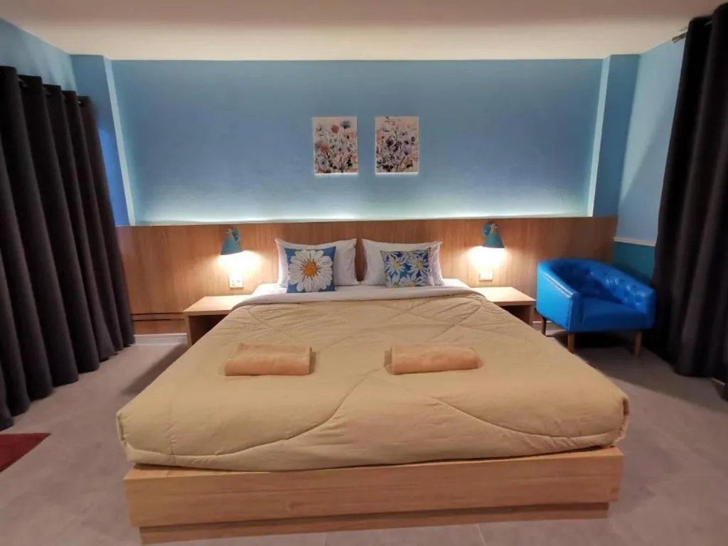 Bed in Kiatwimon Hotel