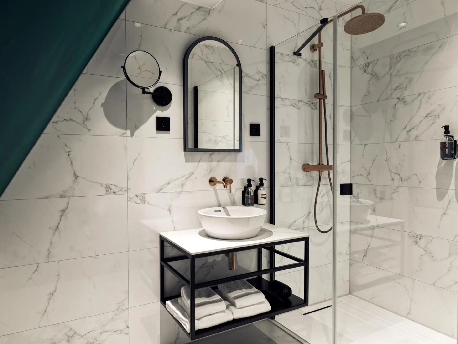 Bathroom in The Ald Hotel