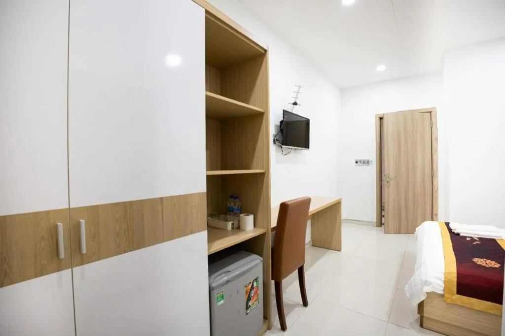 Bed in Hoang Mai Hotel