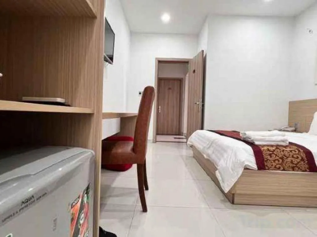 Bed in Hoang Mai Hotel