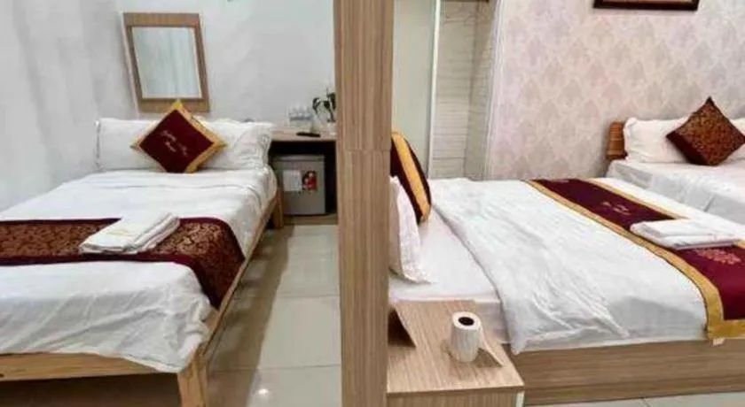 Bed in Hoang Mai Hotel