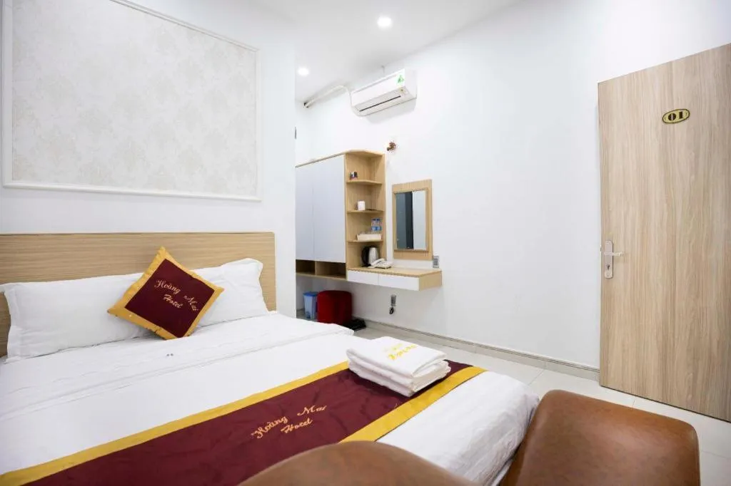 Bed in Hoang Mai Hotel