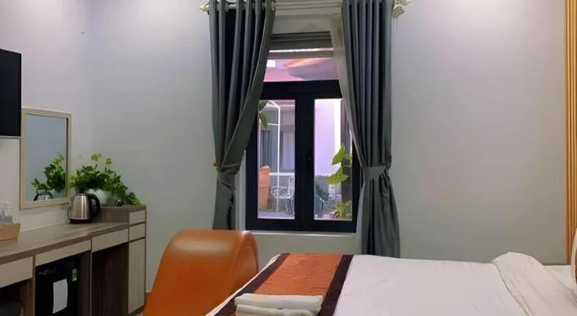 Bed in Hoang Mai Hotel