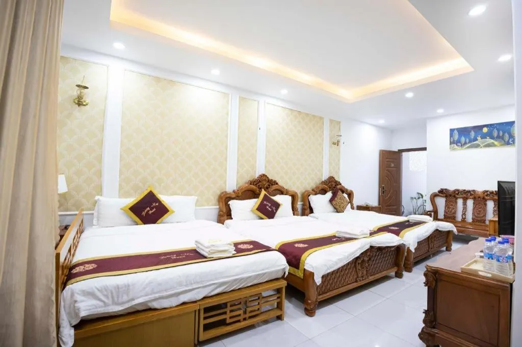 Bed in Hoang Mai Hotel