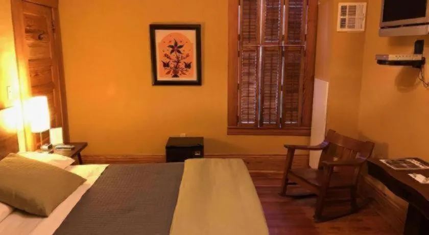 Bed in Hotel Frederick