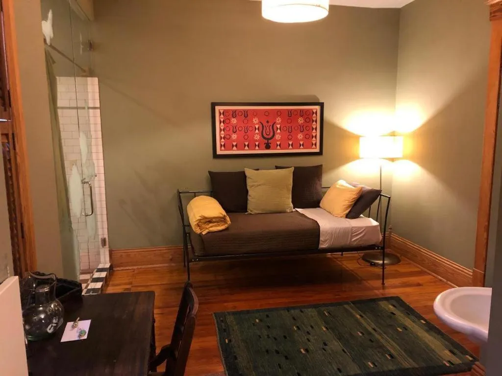 Bed in Hotel Frederick