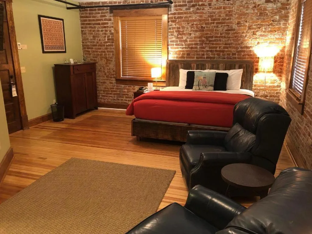 Bed in Hotel Frederick