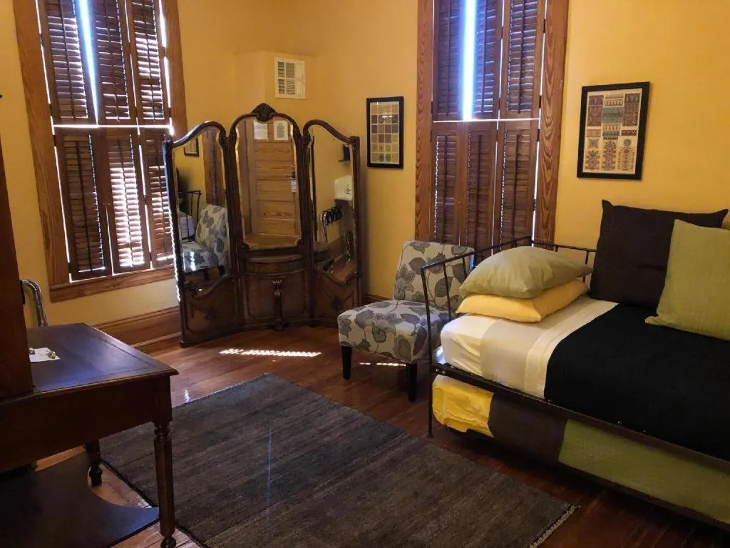 Bed in Hotel Frederick