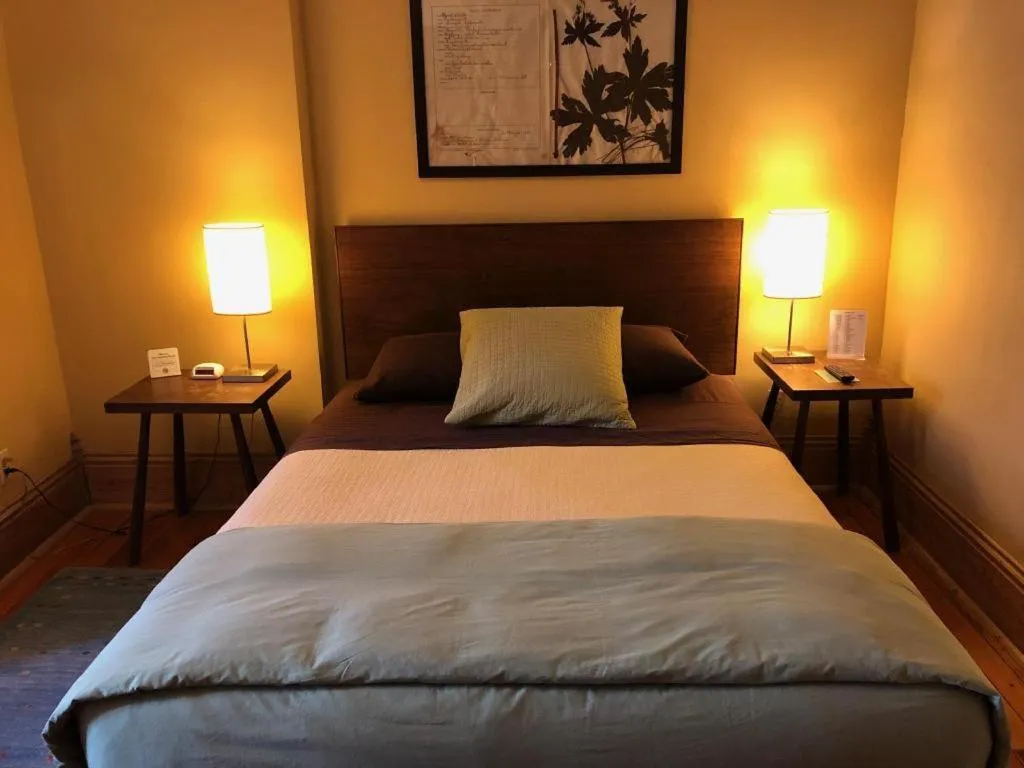 Bed in Hotel Frederick